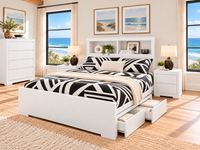 JACARANDA (AUSSIE MADE) BOOKEND BEDROOM COLLECTION - ASSORTED COLOURS - STARTING FROM $1749