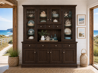 JACOB (AUSSIE MADE) 8 DOOR / 7 DRAWER BUFFET AND HUTCH (DRESSER) COLLECTION - ASSORTED COLOURS - STARTING FROM $2999