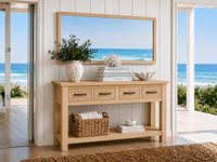 JAMAICA (AUSSIE MADE) 2/3 DRAWER HALL / CONSOLE TABLE COLLECTION - ASSORTED COLOURS - STARTING FROM $699