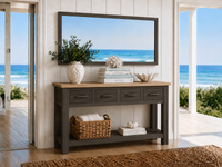 JAMAICA (AUSSIE MADE) 2/3 DRAWER HALL / CONSOLE TABLE COLLECTION - ASSORTED COLOURS - STARTING FROM $699