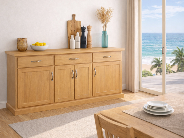 JAMAICA (AUSSIE MADE) 4 DOOR  / 3 DRAWER BUFFET COLLECTION - ASSORTED COLOURS - STARTING FROM $1999