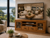 JAMAICA (AUSSIE MADE) 2 DOOR / 2 DRAWER TV UNIT COLLECTION - ASSORTED COLOURS - STARTING FROM $1599