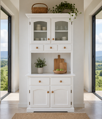 JAMISON (AUSSIE MADE) 4 DOOR / 5 DRAWER BUFFET & HUTCH (DRESSER) COLLECTION - ASSORTED COLOURS - STARTING FROM $1999