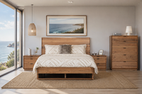JAPANDI (AUSSIE MADE) BEDROOM COLLECTION - ASSORTED COLOURS - STARTING FROM $999