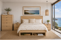JAPANDI (AUSSIE MADE) BEDROOM COLLECTION - ASSORTED COLOURS - STARTING FROM $999