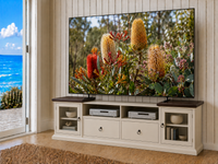 CASCADES (AUSSIE MADE) 2 DOOR / 2 DRAWER TV ENTERTAINMENT UNIT - ASSORTED COLOURS - STARTIONG FROM $1799