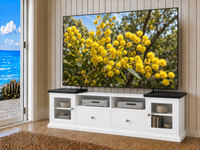 CASCADES (AUSSIE MADE) 2 DOOR / 2 DRAWER TV ENTERTAINMENT UNIT - ASSORTED COLOURS - STARTIONG FROM $1799