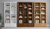 JOSEPH (AUSSIE MADE) HIGHLINE BOOKCASE WITH 2 DRAWERS COLLECTION - ASSORTED COLOURS - STARTING FROM $999