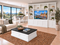 KENNITH (AUSSIE MADE) 6 DOOR TV ENTERTAINMENT UNIT COLLECTION - ASSORTED COLOURS - STARTING FROM $3999