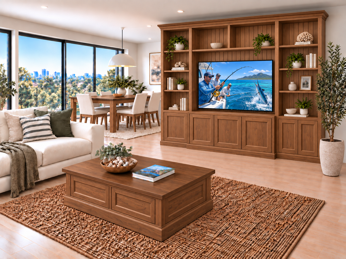 KENNITH (AUSSIE MADE) 6 DOOR TV ENTERTAINMENT UNIT COLLECTION - ASSORTED COLOURS - STARTING FROM $3999