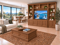 KENNITH (AUSSIE MADE) 6 DOOR TV ENTERTAINMENT UNIT COLLECTION - ASSORTED COLOURS - STARTING FROM $3999