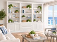 KENT (AUSSIE MADE) TRIPLE HIGHLINE 4 DOOR / 3 DRAWER BOOKCASE PIGEON PAIRED COLLECTION - ASSORTED COLOURS - STARTING FROM $2999