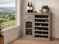 KENT WINE RACK (AUSSIE MADE) - 1 DRAWER / 1 DOOR - ASSORTED COLOURS - STARTING FROM $999