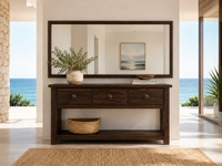 KIMBERLEY (AUSSIE MADE) 3 DRAWER CONSOLE / HALL TABLE COLLECTION - ASSORTED COLOURS