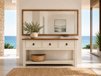 KIMBERLEY (AUSSIE MADE) 3 DRAWER CONSOLE / HALL TABLE COLLECTION - ASSORTED COLOURS