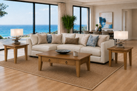 KUNSHAN (AUSSIE MADE) COFFEE & LAMP TABLE COLLECTION - ASSORTED COLOURS - STARTING FROM $599