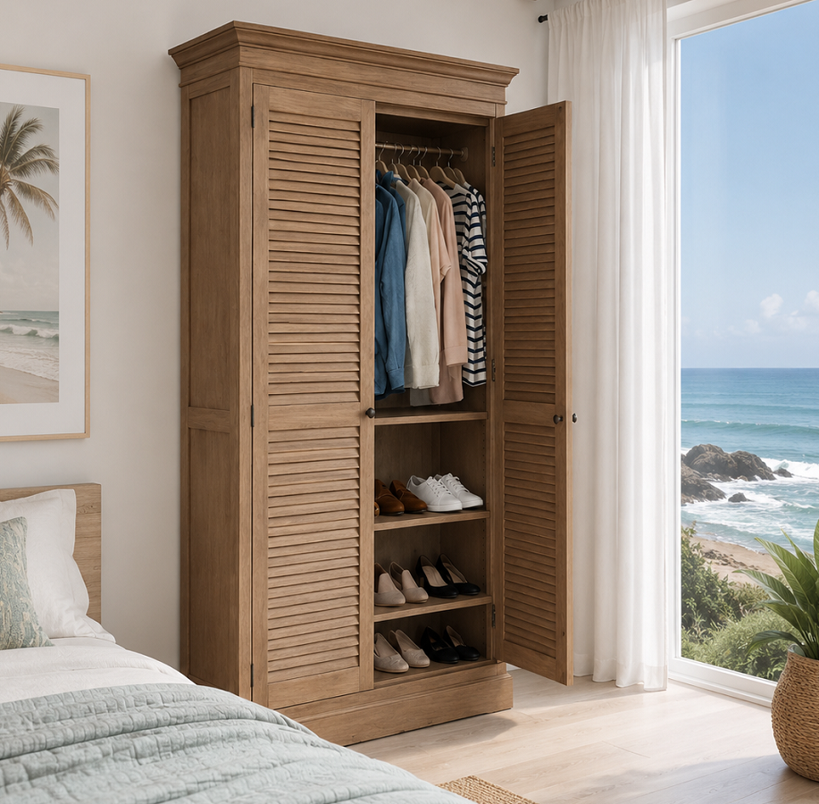 LAKE (AUSSIE MADE) 2 DOOR WARDROBE COLLECTION - ASSORTED COLOURS - STARTING FROM $1199