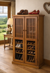 LEGEND (AUSSIE MADE) SHOE CABINET 2 DOOR COLLECTION - ASSORTED COLOURS - STARTING FROM $799