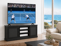 LISBON (AUSSIE MADE) 2 DOOR LOWLINE TV ENTERTAINMENT UNIT COLLECTION - ASSORTED COLOURS - STARTING FROM $1199