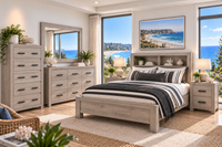 LOFTUS (AUSSIE MADE) BOOKEND BEDROOM COLLECTION - ASSORTED COLOURS - STARTING FROM $1499