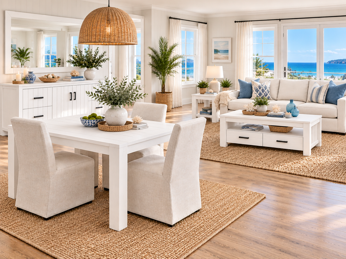 LOFTUS (AUSSIE MADE) DINING TABLE COLLECTION - ASSORTED COLOURS - STARTING FROM $1499