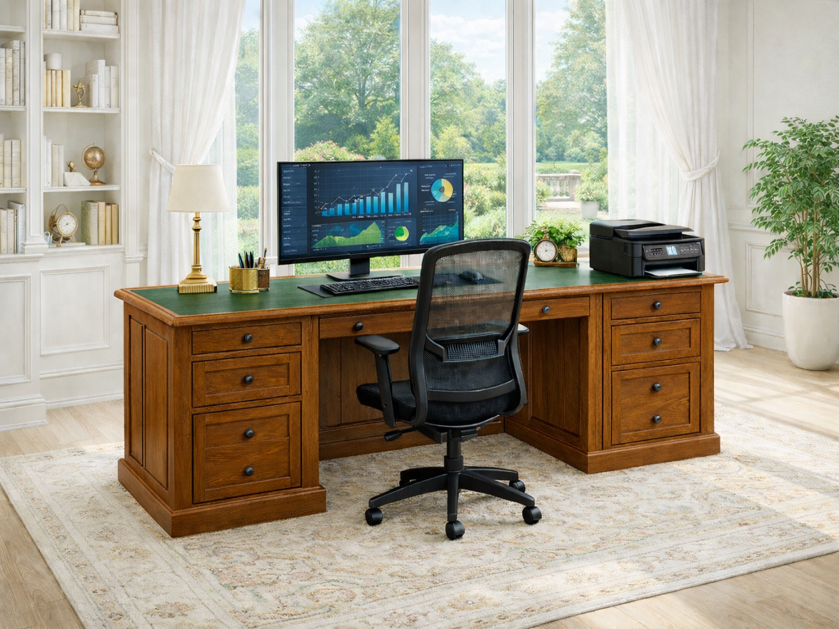 LUXURIOUSNESS (AUSSIE MADE) 9 DRAWER DESK COLLECTION - ASSORTED COLOURS - STARTING FROM $1999