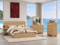 MADRID (AUSSIE MADE) EXTENDED TIMBER BEDROOM COLLECTION - ASSORTED COLOURS - STARTING FROM $1699