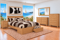 MAGNIFICENT (AUSSIE MADE) WITH FRONT STORAGE DRAWERS BEDROOM COLLECTION - ASSORTED COLOURS - STARTING FROM $1099 (Copy)