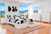 MAGNIFICENT (AUSSIE MADE) WITH FRONT STORAGE DRAWERS BEDROOM COLLECTION - ASSORTED COLOURS - STARTING FROM $1099 (Copy)