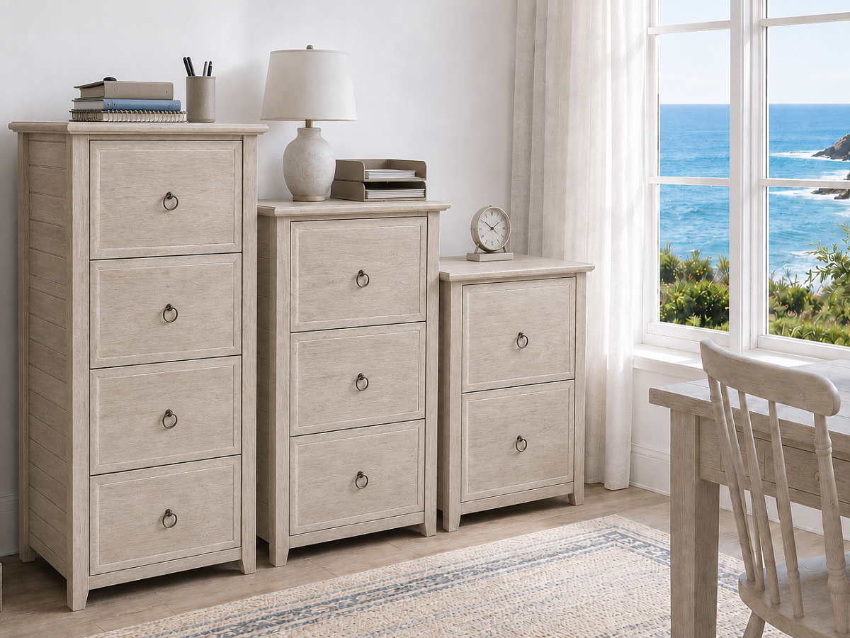 MANILLA (AUSSIE MADE) FILING CABINET COLLECTION - ASSORTED COLOURS - STARTING FROM $599