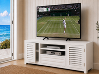 MANLY (AUSSIE MADE) 2 DOOR / 1 DRAWER TV UNIT COLLECTION - ASSORTED COLOURS - STARTING FROM $1499