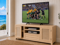 MANLY (AUSSIE MADE) 2 DOOR / 1 DRAWER TV UNIT COLLECTION - ASSORTED COLOURS - STARTING FROM $1499