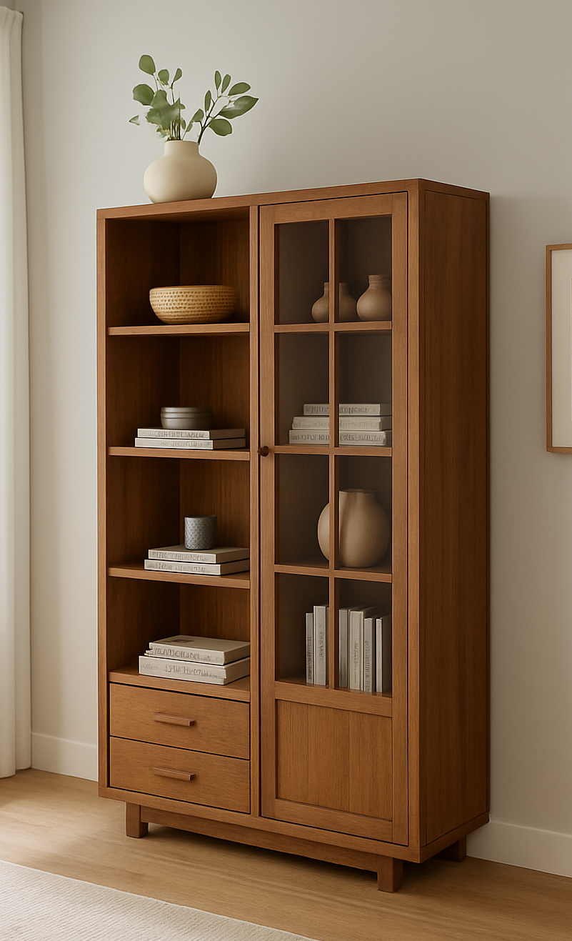 MANLYVALE (AUSSIE MADE) HIGHLINE LIBRARY UNIT WITH DRAWERS COLLECTION - ASSORTED COLOURS - STARTING FROM $1299