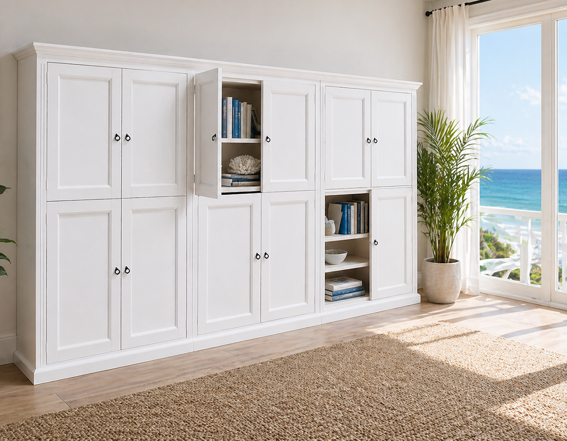 MARAYONG (AUSSIE MADE) TRIPLE HIGHLINE 12 DOOR LIBRARY UNIT COLLECTION - ASSORTED COLOURS - STARTING FROM $4499
