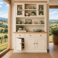 MARISSA (AUSSIE MADE) 5 DOOR / 3 DRAWER BUFFET & HUTCH (DRESSER) COLLECTION - ASSORTED COLOURS - STARTING FROM $1799