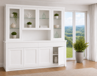 MARLOW (AUSSIE MADE) 8 DOOR / 2 DRAWER BUFFET & HUTCH (DRESSER) COLLECTION - ASSORTED COLOURS - STARTING FROM $2999