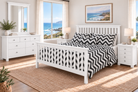 MIGUAL (AUSSIE MADE) BEDROOM COLLECTION - ASSORTED COLOURS - STARTING FROM $999