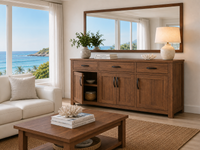 MILDRED (AUSSIE MADE) 4 DOOR / 3 DRAWER BUFFET COLLECTION - ASSORTED COLOURS - STARTING FROM $2499