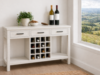 MILDRED (AUSSIE MADE) 3 DRAWER WINE CABINET COLLECTION - ASSORTED COLOURS - STARTING FROM $1699