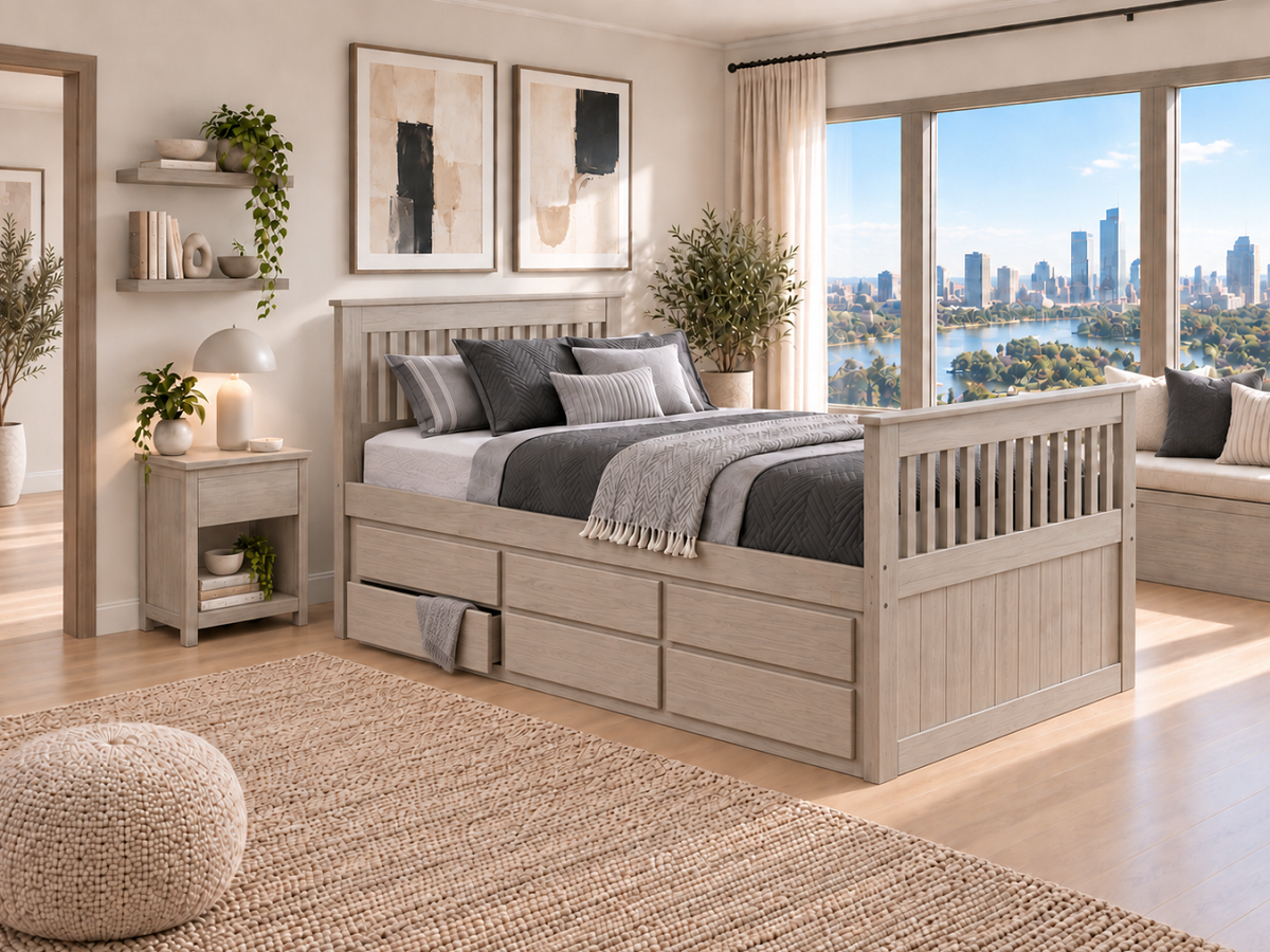 MISSION (AUSSIE MADE) BEDROOM COLLECTION - ASSORTED COLOURS - STARTING FROM $1999