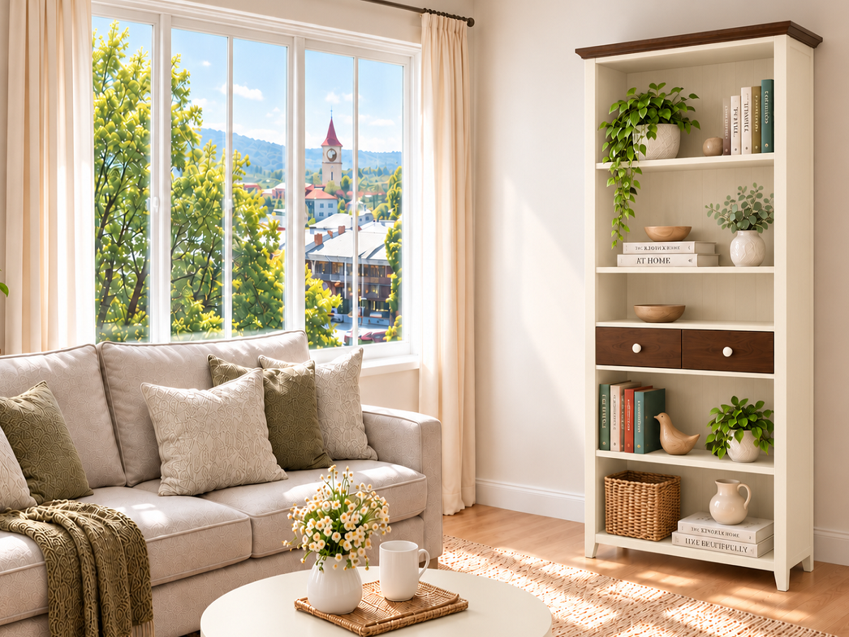 MIXI (AUSSIE MADE) HIGHLINE BOOKCASE WITH DRAWERS COLLECTION  - ASSORTED COLOURS - STARTING FROM $999