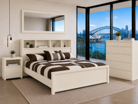 MONTANA (AUSSIE MADE) BOOKEND BEDROOM COLLECTION - ASSORTED COLOURS - STARTING FROM $1299