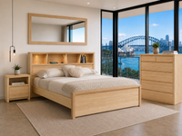 MONTANA (AUSSIE MADE) BOOKEND BEDROOM COLLECTION - ASSORTED COLOURS - STARTING FROM $1299