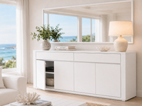 MONTANA (AUSSIE MADE) 4 DOOR / 2 DRAWER BUFFET COLLECTION - ASSORTED COLOURS - STARTING FROM $1999