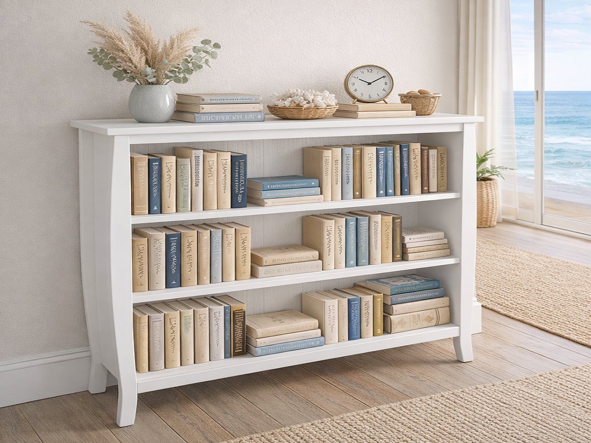 MONTERAY (AUSSIE MADE) LOWLINE BOOKCASE COLLECTION - ASSORTED COLOURS - STARTING FROM $899