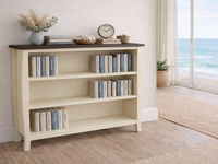 MONTERAY (AUSSIE MADE) LOWLINE BOOKCASE COLLECTION - ASSORTED COLOURS - STARTING FROM $899