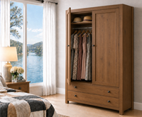 MORGAN (AUSSIE MADE) 2 DOOR / 2 DRAWER WARDROBE COLLECTION - ASSORTED COLOURS - STARTING FROM $1399
