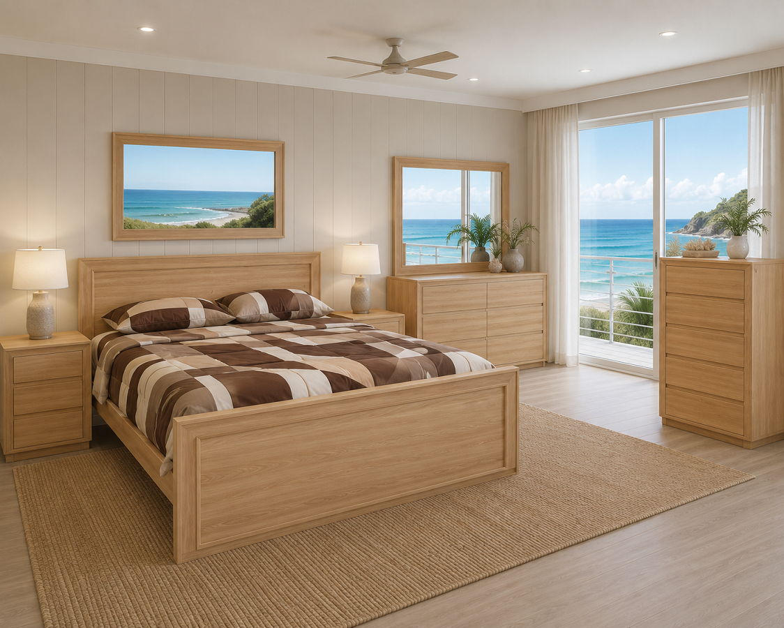 MOSMAN (AUSSIE MADE) BEDROOM COLLECTION - ASSORTED COLOURS - STARTING FROM $1199