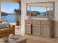 MUDGEE (AUSSIE MADE) 3 DOOR / 3 DRAWER BUFFET COLLECTION - ASSORTED COLOURS - STARTING FROM $1199