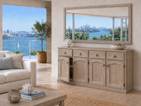 MUDGEE (AUSSIE MADE) 4 DOOR / 4 DRAWER BUFFET COLLECTION - ASSORTED COLOURS - STARTING FROM $1999